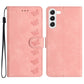 Seven Butterflies Embossed Leather Phone Case, For Samsung Galaxy A13 5G, For Samsung Galaxy A14 5G, For Samsung Galaxy A20 / A30, For Samsung Galaxy S24 5G, For Samsung Galaxy A05s, For Samsung Galaxy A20e, For Samsung Galaxy A20s���������������������...