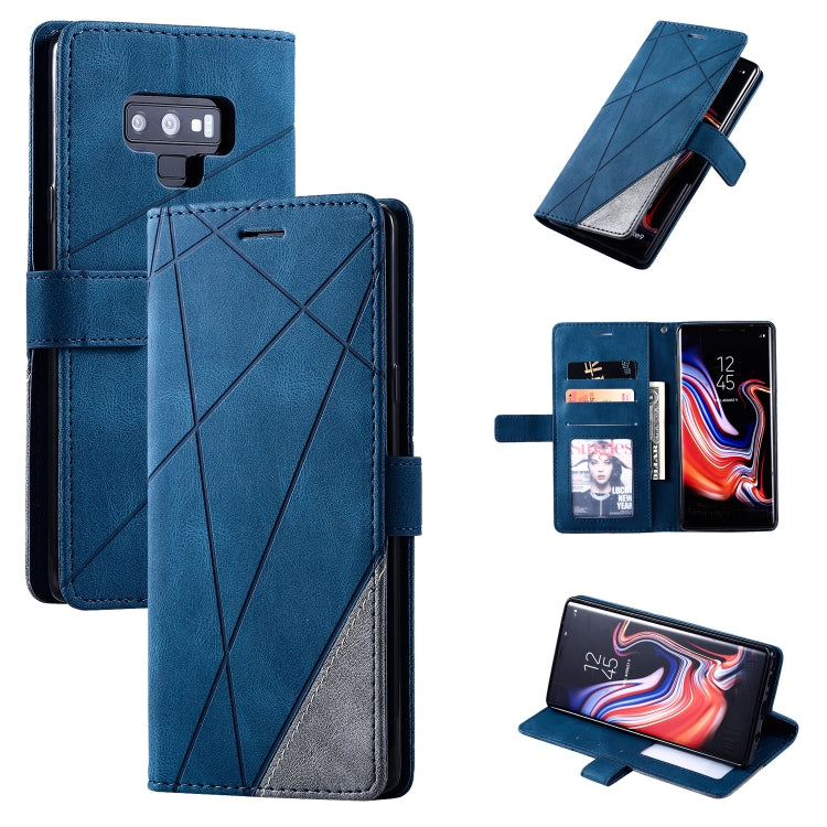 Skin Feel Splicing Horizontal Flip Leather Case with Holder & Card Slots & Wallet & Photo Frame, For Samsung Galaxy Note9, For Samsung Galaxy Note 10, For Samsung Galaxy Note 10 Pro, For Samsung Galaxy S8 Plus, For Samsung Galaxy S9 Plus���������������...