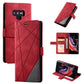 Skin Feel Splicing Horizontal Flip Leather Case with Holder & Card Slots & Wallet & Photo Frame, For Samsung Galaxy Note9, For Samsung Galaxy Note 10, For Samsung Galaxy Note 10 Pro, For Samsung Galaxy S8 Plus, For Samsung Galaxy S9 Plus���������������...