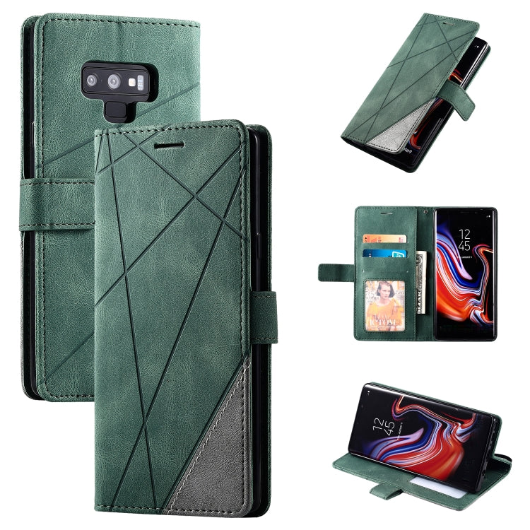 Skin Feel Splicing Horizontal Flip Leather Case with Holder & Card Slots & Wallet & Photo Frame, For Samsung Galaxy Note9, For Samsung Galaxy Note 10, For Samsung Galaxy Note 10 Pro, For Samsung Galaxy S8 Plus, For Samsung Galaxy S9 Plus���������������...