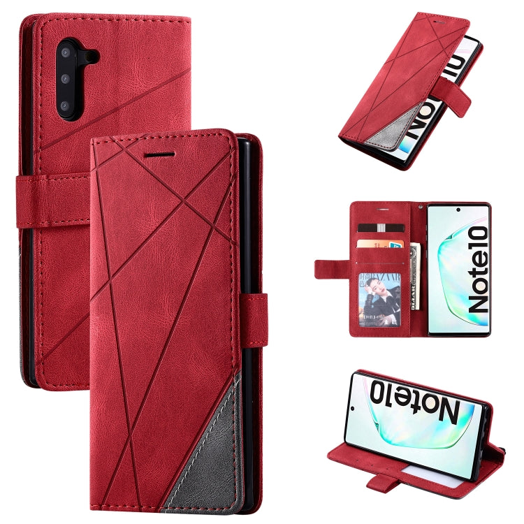 Skin Feel Splicing Horizontal Flip Leather Case with Holder & Card Slots & Wallet & Photo Frame, For Samsung Galaxy Note9, For Samsung Galaxy Note 10, For Samsung Galaxy Note 10 Pro, For Samsung Galaxy S8 Plus, For Samsung Galaxy S9 Plus���������������...