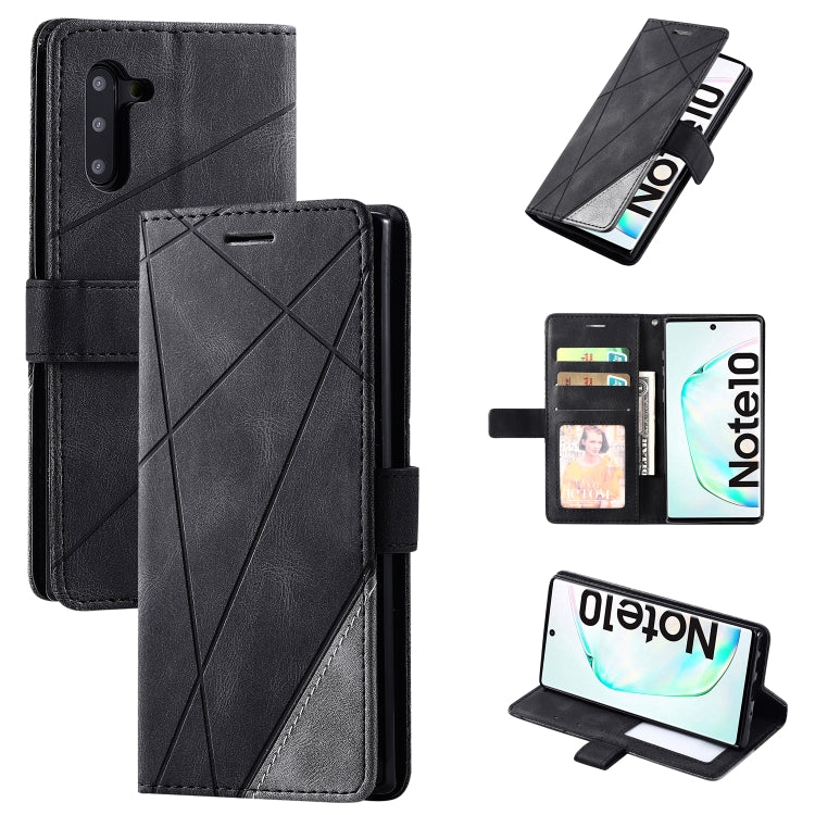 Skin Feel Splicing Horizontal Flip Leather Case with Holder & Card Slots & Wallet & Photo Frame, For Samsung Galaxy Note9, For Samsung Galaxy Note 10, For Samsung Galaxy Note 10 Pro, For Samsung Galaxy S8 Plus, For Samsung Galaxy S9 Plus���������������...