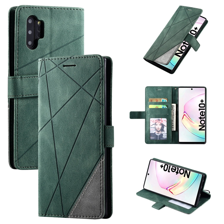 Skin Feel Splicing Horizontal Flip Leather Case with Holder & Card Slots & Wallet & Photo Frame, For Samsung Galaxy Note9, For Samsung Galaxy Note 10, For Samsung Galaxy Note 10 Pro, For Samsung Galaxy S8 Plus, For Samsung Galaxy S9 Plus���������������...