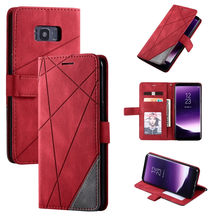 Skin Feel Splicing Horizontal Flip Leather Case with Holder & Card Slots & Wallet & Photo Frame, For Samsung Galaxy Note9, For Samsung Galaxy Note 10, For Samsung Galaxy Note 10 Pro, For Samsung Galaxy S8 Plus, For Samsung Galaxy S9 Plus���������������...