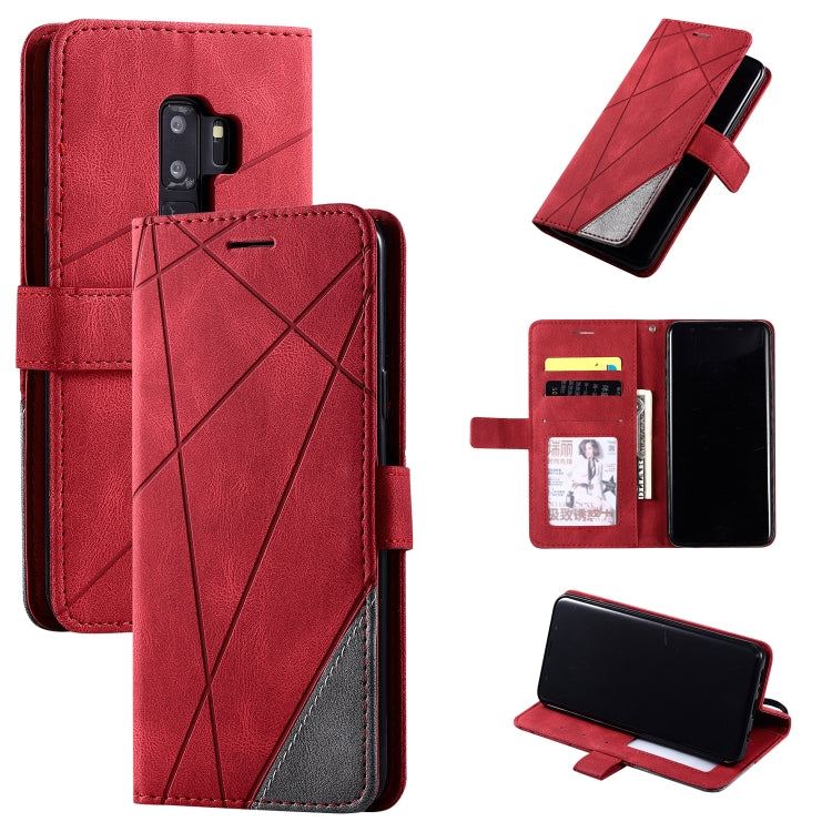 Skin Feel Splicing Horizontal Flip Leather Case with Holder & Card Slots & Wallet & Photo Frame, For Samsung Galaxy Note9, For Samsung Galaxy Note 10, For Samsung Galaxy Note 10 Pro, For Samsung Galaxy S8 Plus, For Samsung Galaxy S9 Plus���������������...