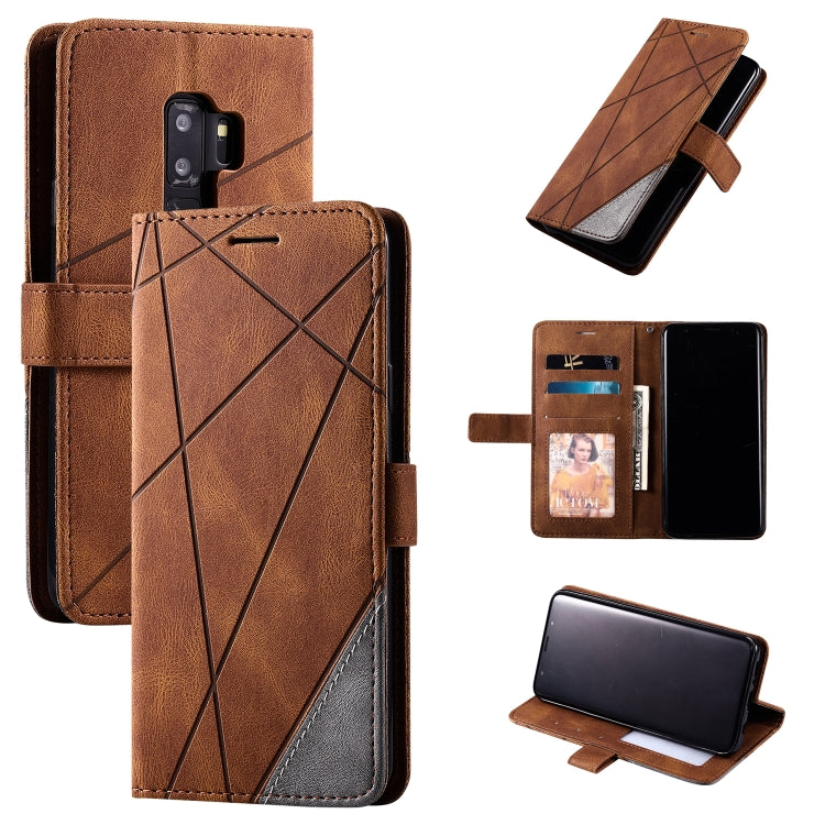 Skin Feel Splicing Horizontal Flip Leather Case with Holder & Card Slots & Wallet & Photo Frame, For Samsung Galaxy Note9, For Samsung Galaxy Note 10, For Samsung Galaxy Note 10 Pro, For Samsung Galaxy S8 Plus, For Samsung Galaxy S9 Plus���������������...
