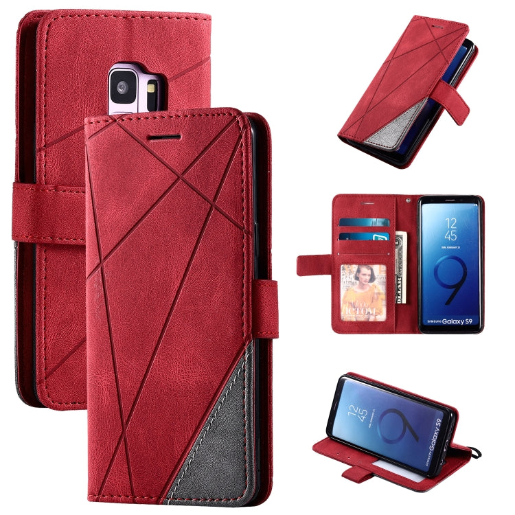 Skin Feel Splicing Horizontal Flip Leather Case with Holder & Card Slots & Wallet & Photo Frame, For Samsung Galaxy Note9, For Samsung Galaxy Note 10, For Samsung Galaxy Note 10 Pro, For Samsung Galaxy S8 Plus, For Samsung Galaxy S9 Plus���������������...