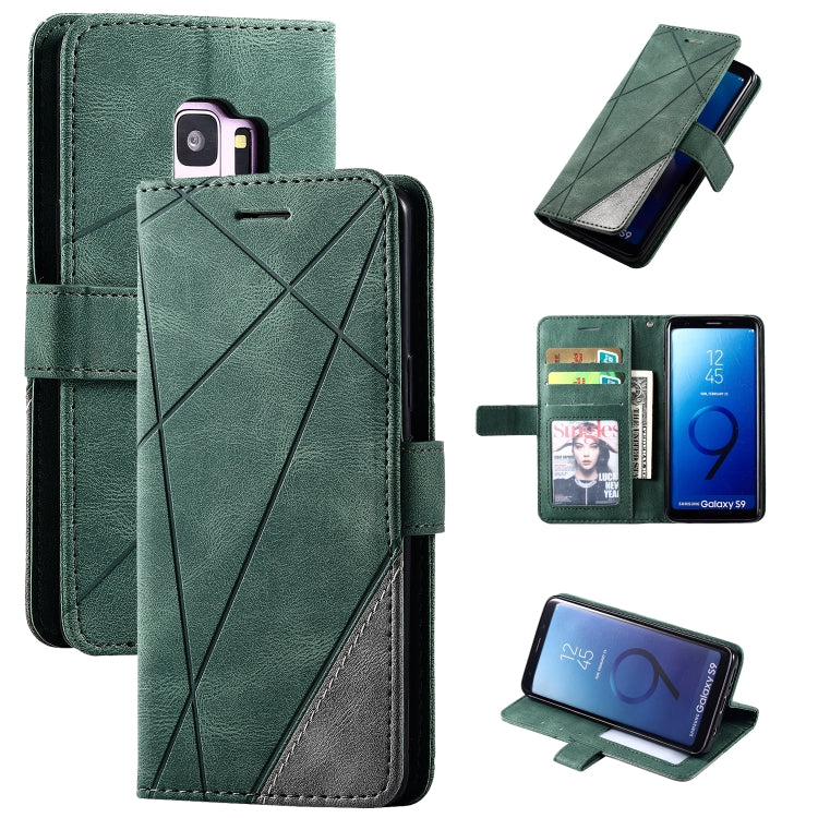 Skin Feel Splicing Horizontal Flip Leather Case with Holder & Card Slots & Wallet & Photo Frame, For Samsung Galaxy Note9, For Samsung Galaxy Note 10, For Samsung Galaxy Note 10 Pro, For Samsung Galaxy S8 Plus, For Samsung Galaxy S9 Plus���������������...