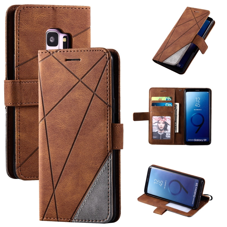 Skin Feel Splicing Horizontal Flip Leather Case with Holder & Card Slots & Wallet & Photo Frame, For Samsung Galaxy Note9, For Samsung Galaxy Note 10, For Samsung Galaxy Note 10 Pro, For Samsung Galaxy S8 Plus, For Samsung Galaxy S9 Plus���������������...