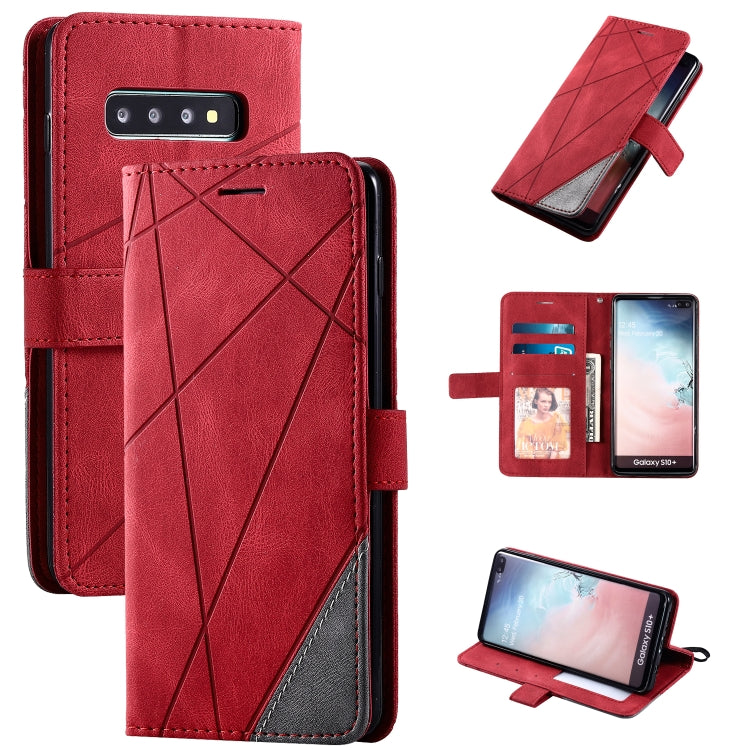 Skin Feel Splicing Horizontal Flip Leather Case with Holder & Card Slots & Wallet & Photo Frame, For Samsung Galaxy Note9, For Samsung Galaxy Note 10, For Samsung Galaxy Note 10 Pro, For Samsung Galaxy S8 Plus, For Samsung Galaxy S9 Plus���������������...