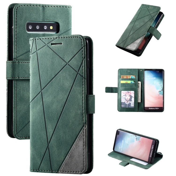 Skin Feel Splicing Horizontal Flip Leather Case with Holder & Card Slots & Wallet & Photo Frame, For Samsung Galaxy Note9, For Samsung Galaxy Note 10, For Samsung Galaxy Note 10 Pro, For Samsung Galaxy S8 Plus, For Samsung Galaxy S9 Plus���������������...