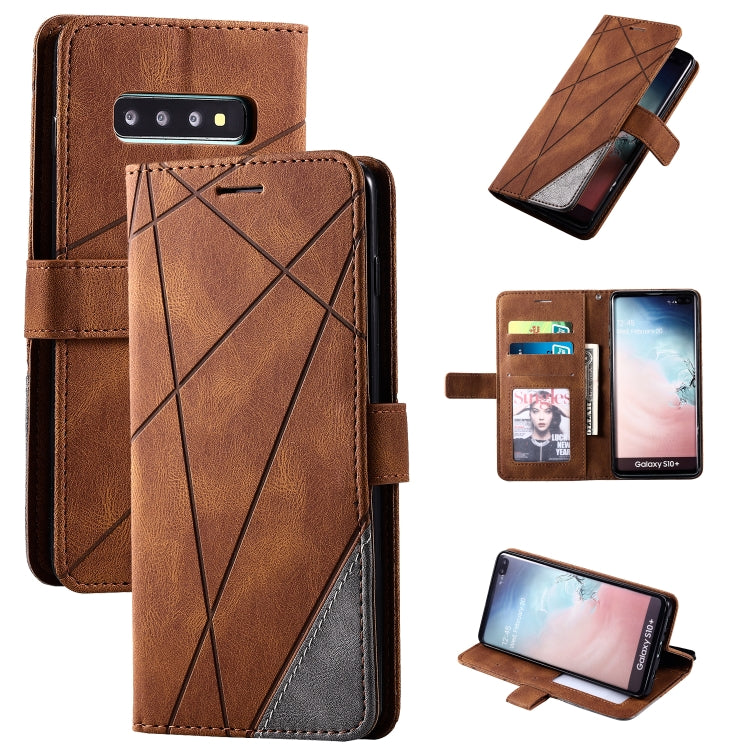 Skin Feel Splicing Horizontal Flip Leather Case with Holder & Card Slots & Wallet & Photo Frame, For Samsung Galaxy Note9, For Samsung Galaxy Note 10, For Samsung Galaxy Note 10 Pro, For Samsung Galaxy S8 Plus, For Samsung Galaxy S9 Plus���������������...