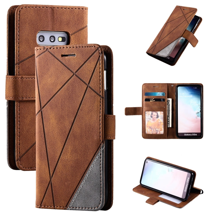 Skin Feel Splicing Horizontal Flip Leather Case with Holder & Card Slots & Wallet & Photo Frame, For Samsung Galaxy Note9, For Samsung Galaxy Note 10, For Samsung Galaxy Note 10 Pro, For Samsung Galaxy S8 Plus, For Samsung Galaxy S9 Plus���������������...