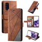 Skin Feel Splicing Horizontal Flip Leather Case with Holder & Card Slots & Wallet & Photo Frame, For Samsung Galaxy S20, For Samsung Galaxy S20 Plus, For Samsung Galaxy S20 Ultra, For Samsung Galaxy S8, For Samsung Galaxy J6, For Samsung Galaxy A50����...