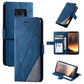 Skin Feel Splicing Horizontal Flip Leather Case with Holder & Card Slots & Wallet & Photo Frame, For Samsung Galaxy S20, For Samsung Galaxy S20 Plus, For Samsung Galaxy S20 Ultra, For Samsung Galaxy S8, For Samsung Galaxy J6, For Samsung Galaxy A50����...