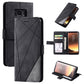Skin Feel Splicing Horizontal Flip Leather Case with Holder & Card Slots & Wallet & Photo Frame, For Samsung Galaxy S20, For Samsung Galaxy S20 Plus, For Samsung Galaxy S20 Ultra, For Samsung Galaxy S8, For Samsung Galaxy J6, For Samsung Galaxy A50����...