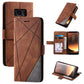 Skin Feel Splicing Horizontal Flip Leather Case with Holder & Card Slots & Wallet & Photo Frame, For Samsung Galaxy S20, For Samsung Galaxy S20 Plus, For Samsung Galaxy S20 Ultra, For Samsung Galaxy S8, For Samsung Galaxy J6, For Samsung Galaxy A50����...