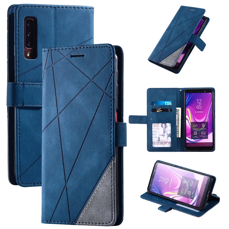 Skin Feel Splicing Horizontal Flip Leather Case with Holder & Card Slots & Wallet & Photo Frame, For Samsung Galaxy S20, For Samsung Galaxy S20 Plus, For Samsung Galaxy S20 Ultra, For Samsung Galaxy S8, For Samsung Galaxy J6, For Samsung Galaxy A50����...