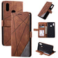 Skin Feel Splicing Horizontal Flip Leather Case with Holder & Card Slots & Wallet & Photo Frame, For Samsung Galaxy S20, For Samsung Galaxy S20 Plus, For Samsung Galaxy S20 Ultra, For Samsung Galaxy S8, For Samsung Galaxy J6, For Samsung Galaxy A50����...