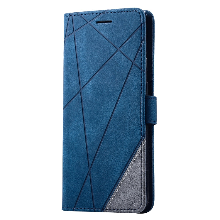 Skin Feel Splicing Horizontal Flip Leather Case with Holder & Card Slots & Wallet & Photo Frame, For Samsung Galaxy A20, For Samsung Galaxy A20e