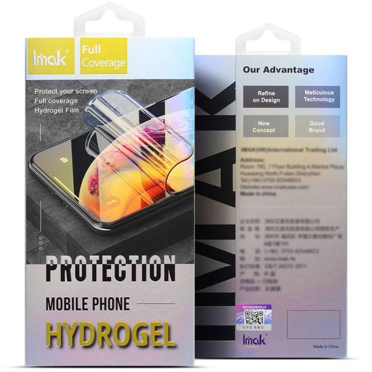 2pcs imak Curved Hydrogel Film Pnone Back Protector, For Samsung Galaxy A34 5G, For Samsung Galaxy S23 FE, For Samsung Galaxy A54 5G