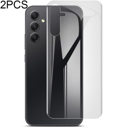 2pcs imak Curved Hydrogel Film Pnone Back Protector, For Samsung Galaxy A34 5G, For Samsung Galaxy S23 FE, For Samsung Galaxy A54 5G
