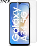 2pcs imak Curved Full Screen Hydrogel Film Protector, For Samsung Galaxy A34 5G, For Samsung Galaxy S23 FE 5G, For Samsung Galaxy S24 Ultra 5G, For Samsung Galaxy A54 5G, For Samsung Galaxy S24+ 5G, For Samsung Galaxy S24 5G