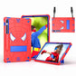 Spider Texture Silicone Hybrid PC Tablet Case with Shoulder Strap