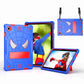 Spider Texture Silicone Hybrid PC Tablet Case with Shoulder Strap