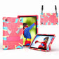 Spider Texture Silicone Hybrid PC Tablet Case with Shoulder Strap
