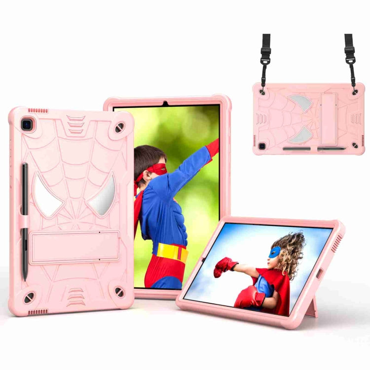 Spider Texture Silicone Hybrid PC Tablet Case with Shoulder Strap