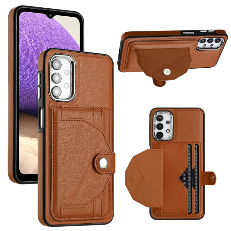 Shockproof Leather Phone Case with Card Holder, For Samsung Galaxy A23 4G / F23 5G / M23 5G, For Samsung Galaxy A53 5G, For Samsung Galaxy A73 5G, For Samsung Galaxy A33 5G, For Samsung Galaxy A13 4G, For Samsung Galaxy S22 Ultra 5G��������������������...