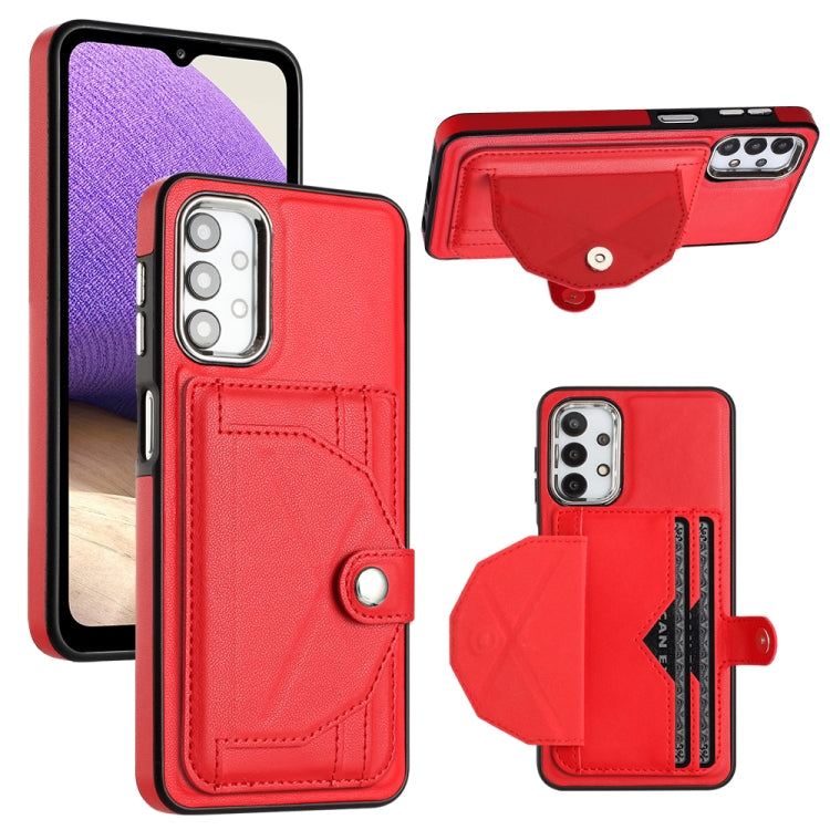 Shockproof Leather Phone Case with Card Holder, For Samsung Galaxy A23 4G / F23 5G / M23 5G, For Samsung Galaxy A53 5G, For Samsung Galaxy A73 5G, For Samsung Galaxy A33 5G, For Samsung Galaxy A13 4G, For Samsung Galaxy S22 Ultra 5G��������������������...