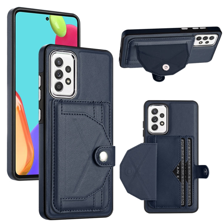 Shockproof Leather Phone Case with Card Holder, For Samsung Galaxy A23 4G / F23 5G / M23 5G, For Samsung Galaxy A53 5G, For Samsung Galaxy A73 5G, For Samsung Galaxy A33 5G, For Samsung Galaxy A13 4G, For Samsung Galaxy S22 Ultra 5G��������������������...