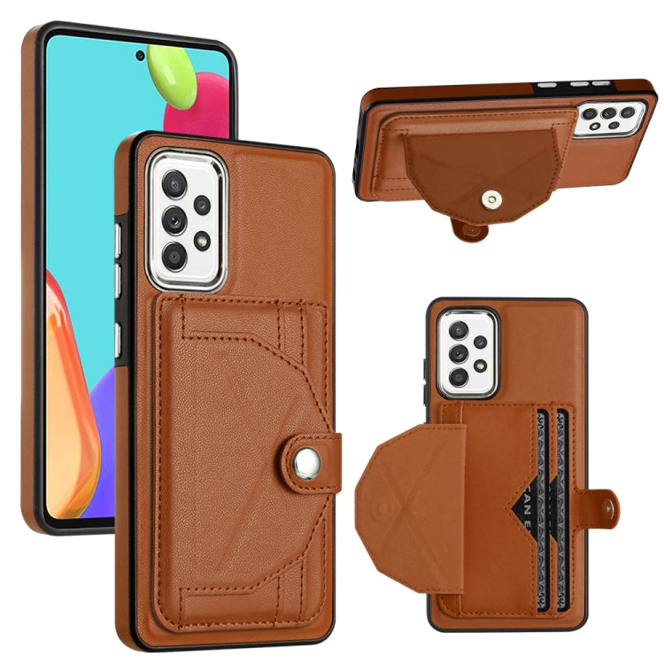 Shockproof Leather Phone Case with Card Holder, For Samsung Galaxy A23 4G / F23 5G / M23 5G, For Samsung Galaxy A53 5G, For Samsung Galaxy A73 5G, For Samsung Galaxy A33 5G, For Samsung Galaxy A13 4G, For Samsung Galaxy S22 Ultra 5G��������������������...