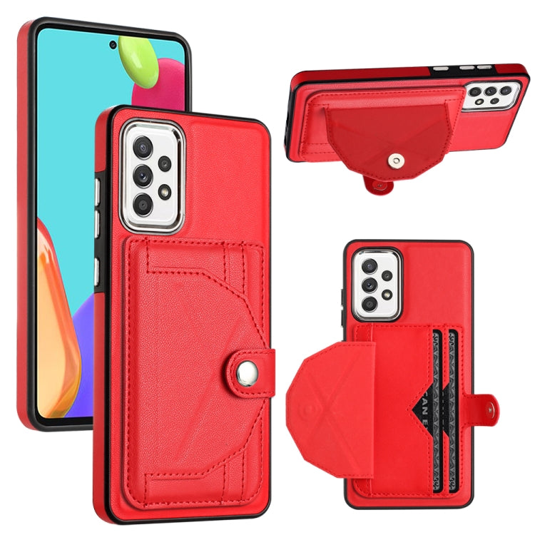 Shockproof Leather Phone Case with Card Holder, For Samsung Galaxy A23 4G / F23 5G / M23 5G, For Samsung Galaxy A53 5G, For Samsung Galaxy A73 5G, For Samsung Galaxy A33 5G, For Samsung Galaxy A13 4G, For Samsung Galaxy S22 Ultra 5G��������������������...