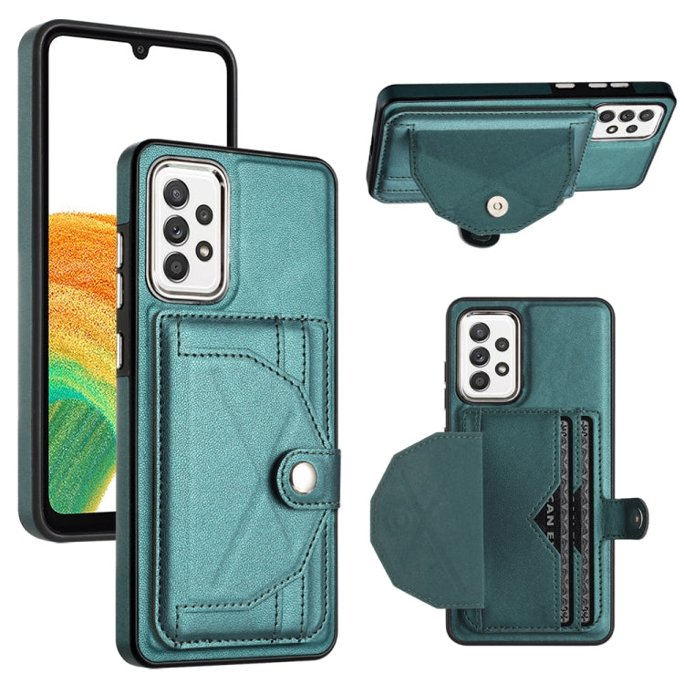 Shockproof Leather Phone Case with Card Holder, For Samsung Galaxy A23 4G / F23 5G / M23 5G, For Samsung Galaxy A53 5G, For Samsung Galaxy A73 5G, For Samsung Galaxy A33 5G, For Samsung Galaxy A13 4G, For Samsung Galaxy S22 Ultra 5G��������������������...