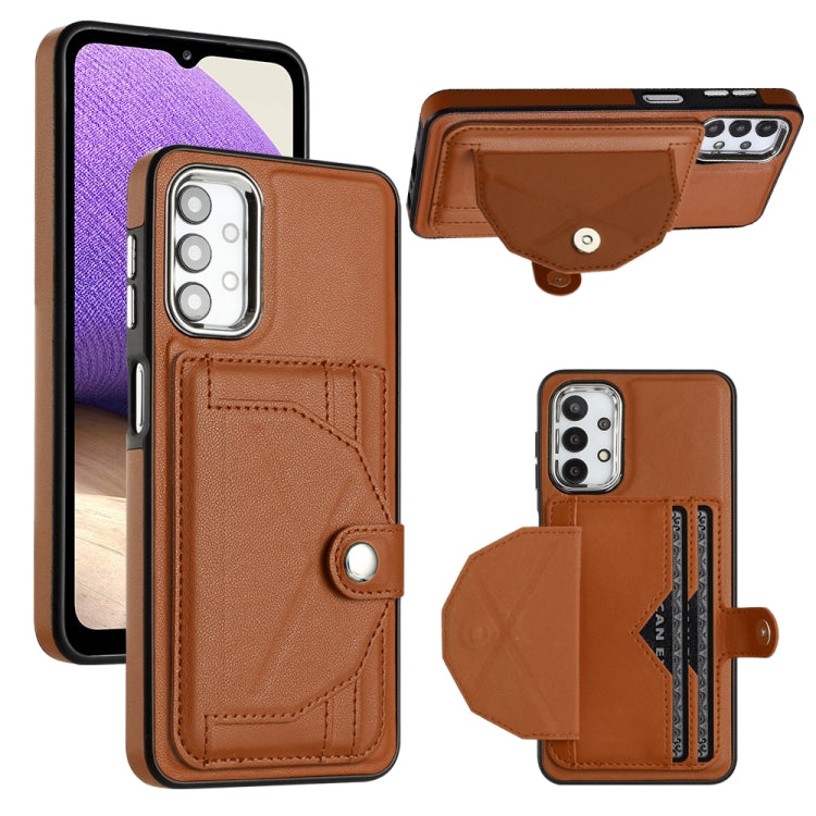 Shockproof Leather Phone Case with Card Holder, For Samsung Galaxy A23 4G / F23 5G / M23 5G, For Samsung Galaxy A53 5G, For Samsung Galaxy A73 5G, For Samsung Galaxy A33 5G, For Samsung Galaxy A13 4G, For Samsung Galaxy S22 Ultra 5G��������������������...