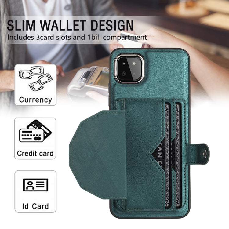 Shockproof Leather Phone Case with Card Holder, For Samsung Galaxy A22 5G, For Samsung Galaxy S21 FE 5G, For Samsung Galaxy A32 4G, For Samsung Galaxy A72 4G / A72 5G, For Samsung Galaxy A52 4G / A52 5G, For Samsung Galaxy A12 4G / M12�����������������...