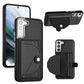Shockproof Leather Phone Case with Card Holder, For Samsung Galaxy A22 5G, For Samsung Galaxy S21 FE 5G, For Samsung Galaxy A32 4G, For Samsung Galaxy A72 4G / A72 5G, For Samsung Galaxy A52 4G / A52 5G, For Samsung Galaxy A12 4G / M12�����������������...