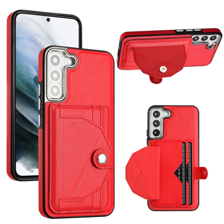 Shockproof Leather Phone Case with Card Holder, For Samsung Galaxy A22 5G, For Samsung Galaxy S21 FE 5G, For Samsung Galaxy A32 4G, For Samsung Galaxy A72 4G / A72 5G, For Samsung Galaxy A52 4G / A52 5G, For Samsung Galaxy A12 4G / M12�����������������...