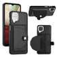 Shockproof Leather Phone Case with Card Holder, For Samsung Galaxy A22 5G, For Samsung Galaxy S21 FE 5G, For Samsung Galaxy A32 4G, For Samsung Galaxy A72 4G / A72 5G, For Samsung Galaxy A52 4G / A52 5G, For Samsung Galaxy A12 4G / M12�����������������...