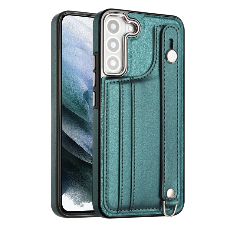 Shockproof Leather Phone Case with Wrist Strap, For Samsung Galaxy A04E / F04 / M04, For Samsung Galaxy A14 4G / A14 5G, For Samsung Galaxy A34 5G, For Samsung Galaxy A54 5G, For Samsung Galaxy S23 Ultra, For Samsung Galaxy S23, For Samsung Galaxy A04 ...