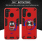 2 in 1 Armour Series PC + TPU Protective Case with Ring Holder, For Samsung Galaxy A21(EU Version), For Samsung Galaxy A31, For Xiaomi Redmi Note 9S