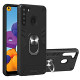 2 in 1 Armour Series PC + TPU Protective Case with Ring Holder, For Samsung Galaxy A21(EU Version), For Samsung Galaxy A31, For Xiaomi Redmi Note 9S