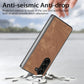 Skin-feel Solid Color PU Back Cover Phone Case, For Samsung Galaxy Z Fold5, For Samsung Galaxy Z Fold4