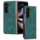 Skin-feel Solid Color PU Back Cover Phone Case, For Samsung Galaxy Z Fold5, For Samsung Galaxy Z Fold4