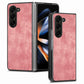 Skin-feel Solid Color PU Back Cover Phone Case, For Samsung Galaxy Z Fold5, For Samsung Galaxy Z Fold4
