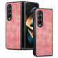 Skin-feel Solid Color PU Back Cover Phone Case, For Samsung Galaxy Z Fold5, For Samsung Galaxy Z Fold4