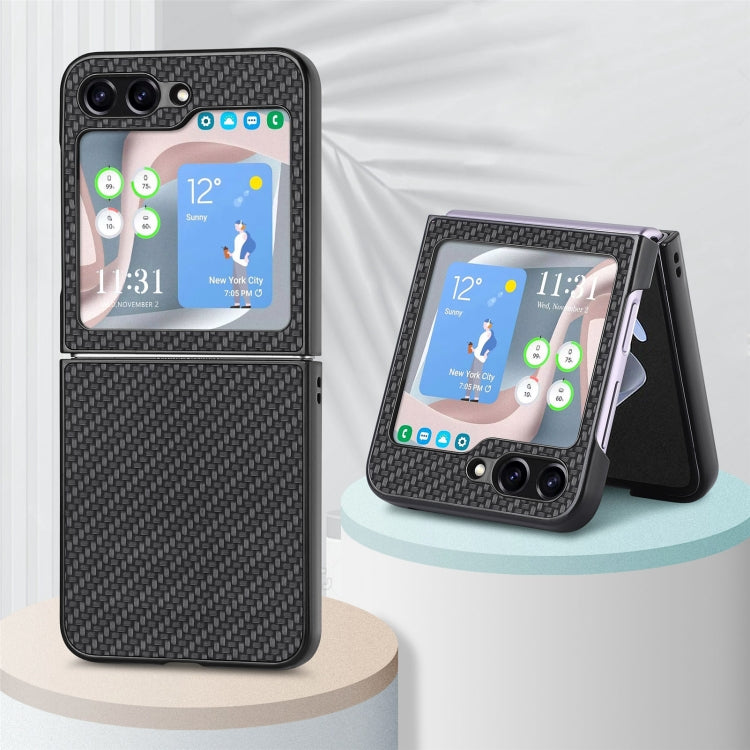 Carbon Fiber Fold Back Phone Case, For Samsung Galaxy Z Flip5